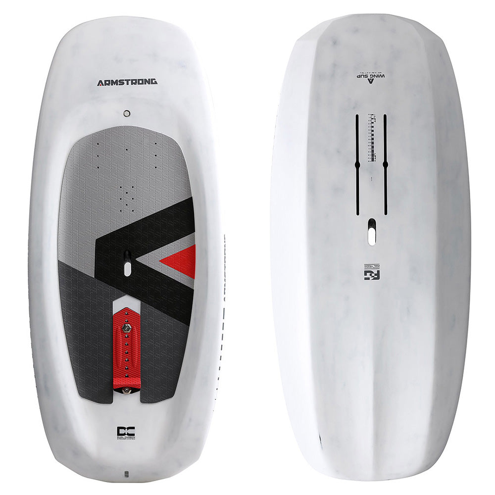 Armstrong Forward Geometry wing and SUP foilboard with forward carbon mast track