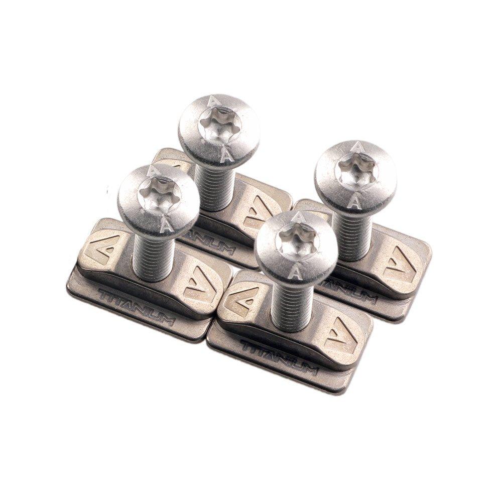 Armstrong Titanium Foil Screw T-Set Performance Mast - 30mm - 4*T-nut 4*30mm M7 Titanium CSK Screw