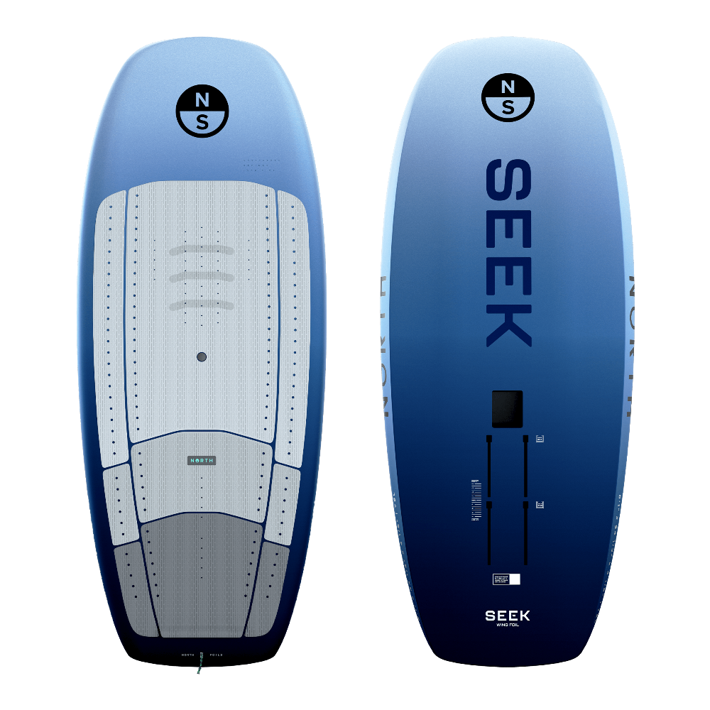 North 2025 Seek compact all-rounder foilboard for wing, prone and SUP foiling