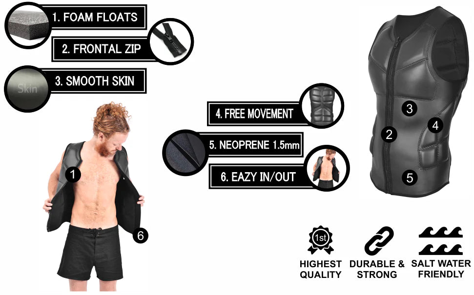 POP UP Vest | SURF Impact Vest