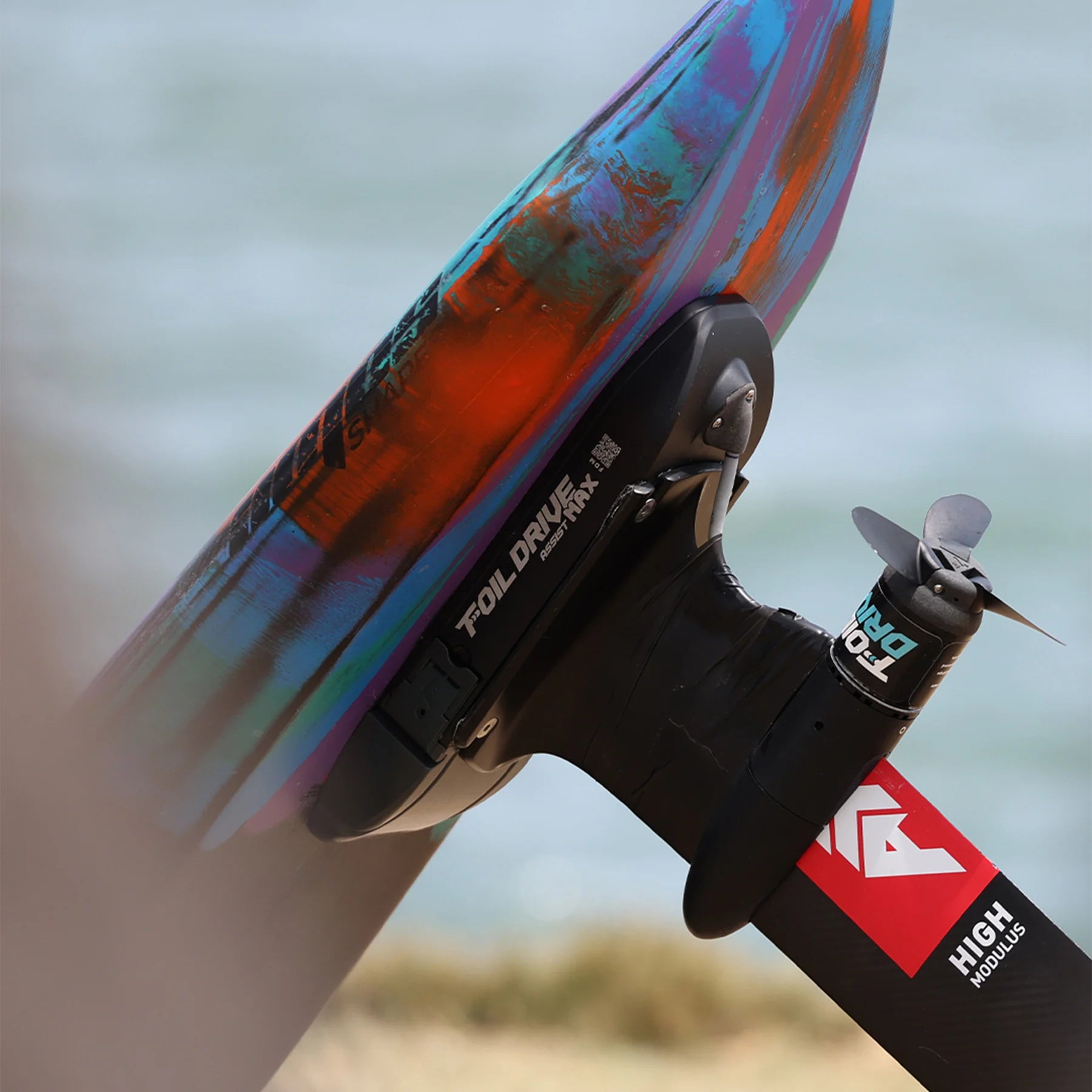 Foil Drive Assist Gen2 MAX HIGH POWER Complete Kit + 2 Blade Propellor