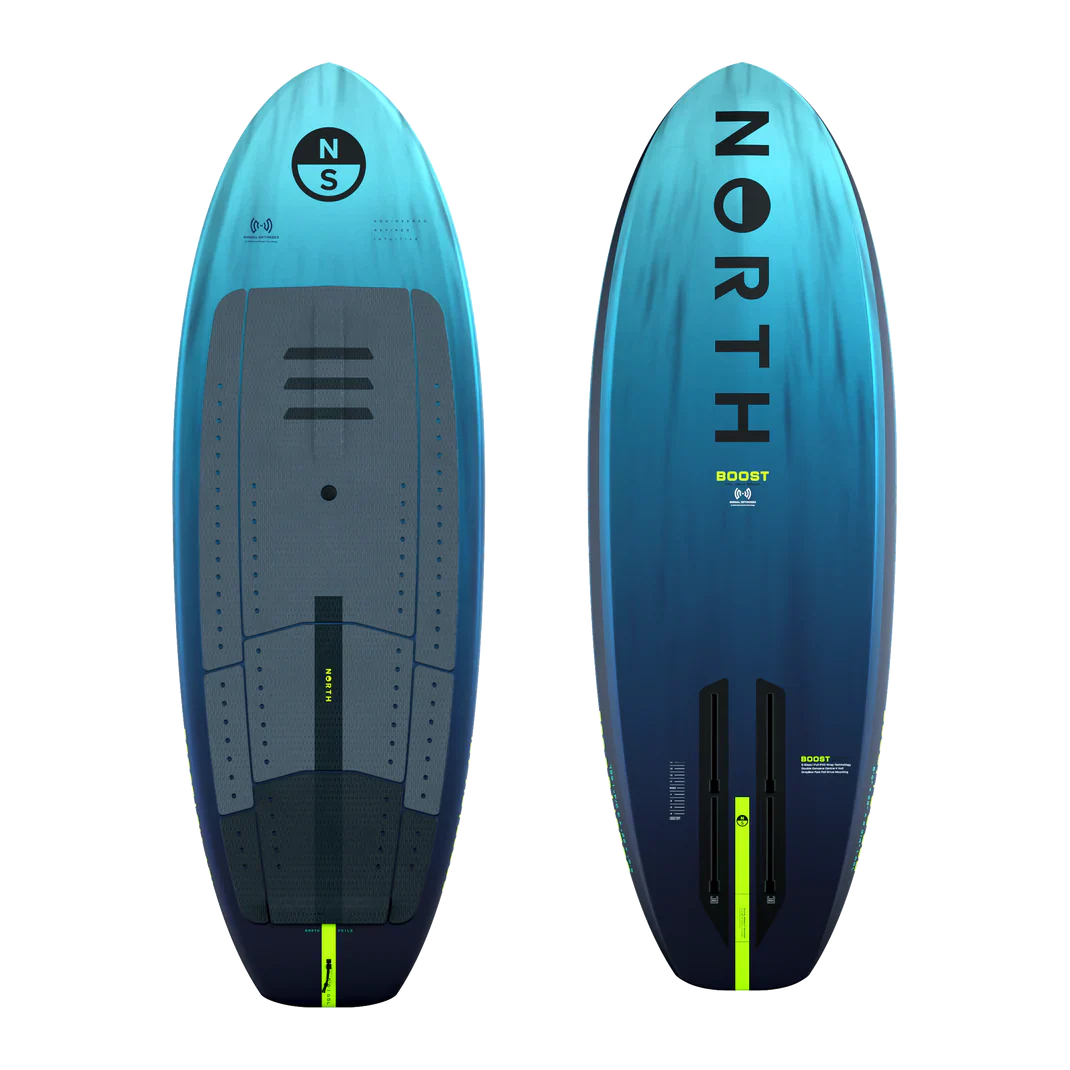 North 2026 Boost compact high-performance foilboard for advanced wing and kite foilers