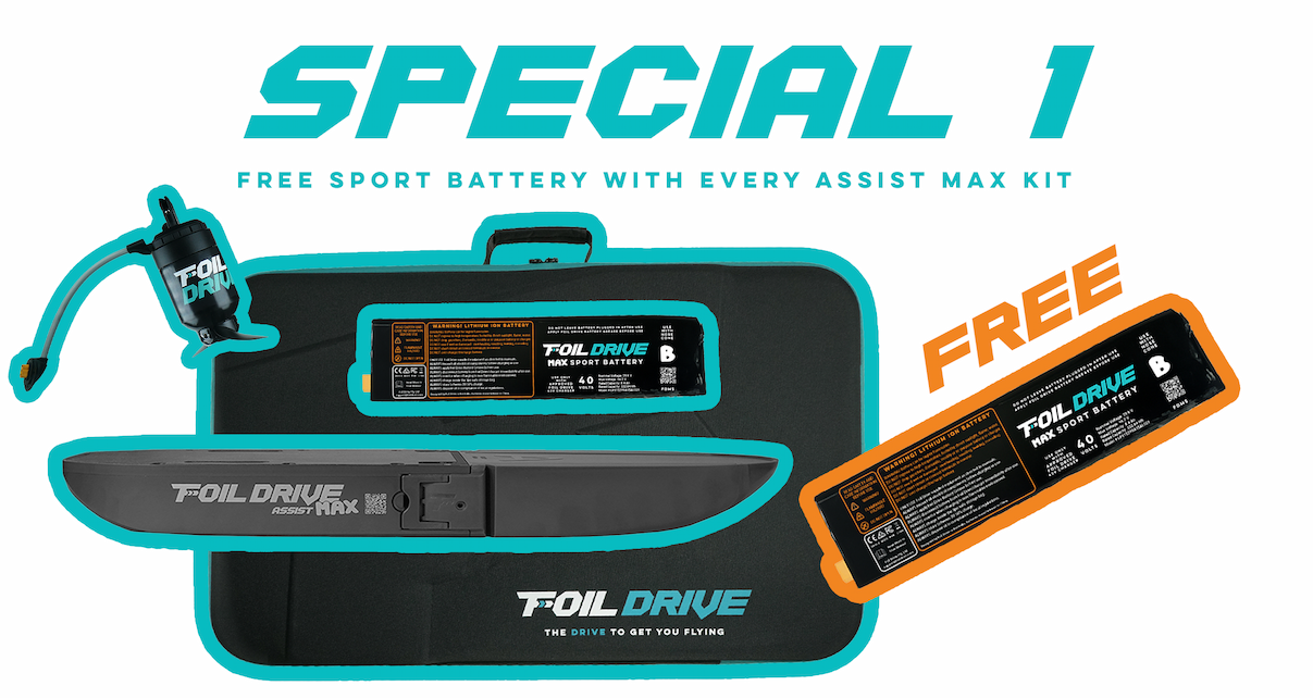 Foil Drive V2 Assist MAX Complete Kit | Complete e foil - image 2